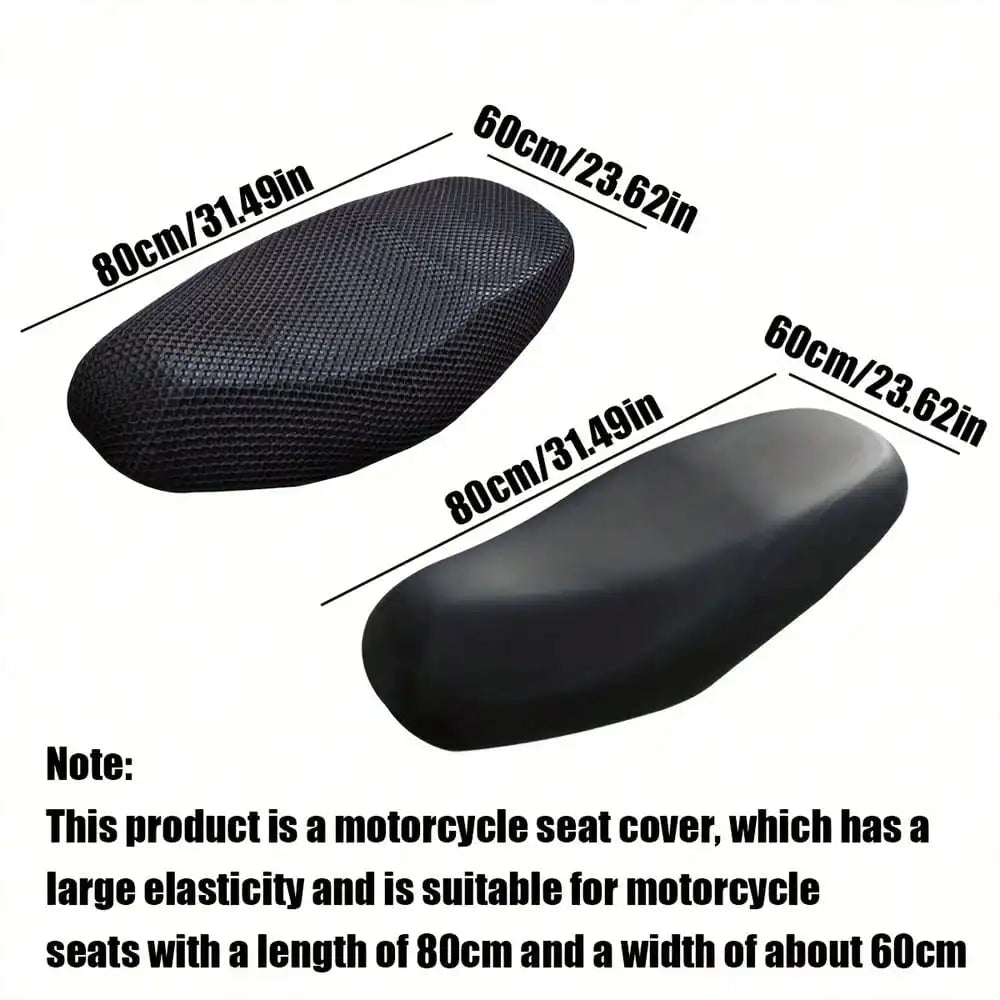 Waterproof Motorcycle Seat Cover Elastic Premium Quality Replacement Accessory