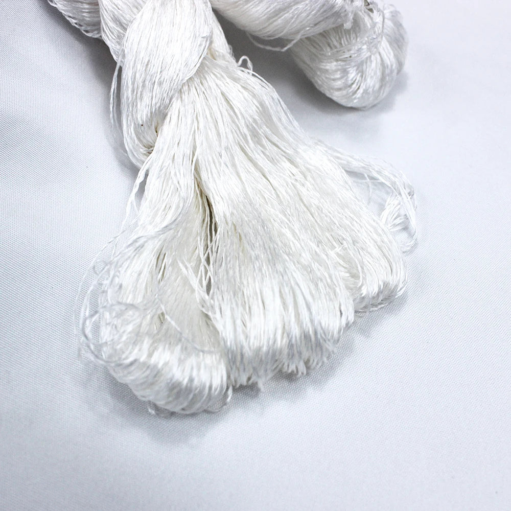 Embroidery Thread, Black & White Options for Needlework & Cross-Stitch