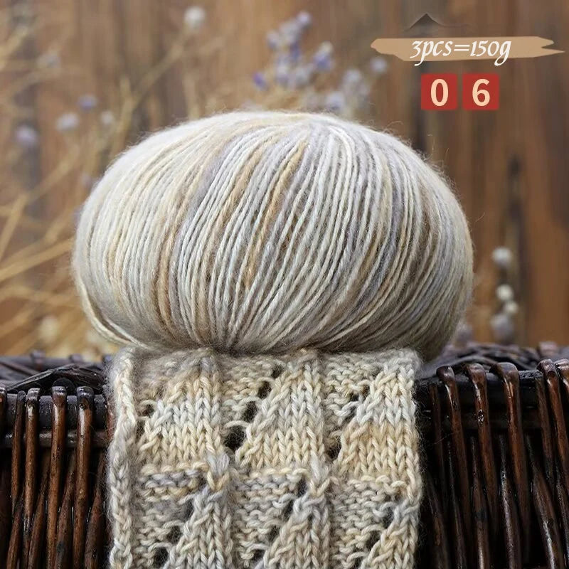 Yarn, Camouflage Colors for Hand Knitting Sweaters & Crochet Projects