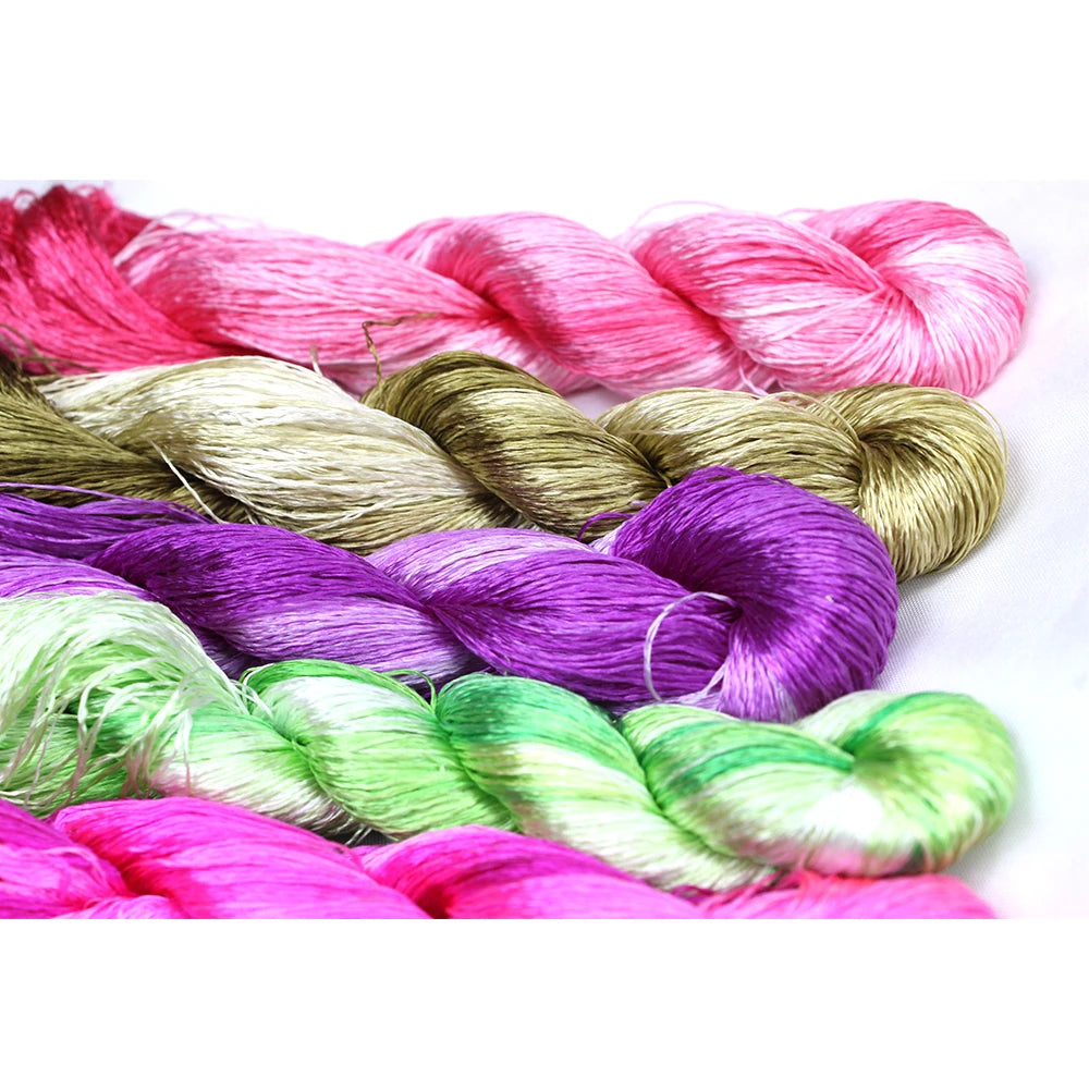 Embroidery Thread, Gradient Colors for Suzhou-Style Hand Embroidery Crafts