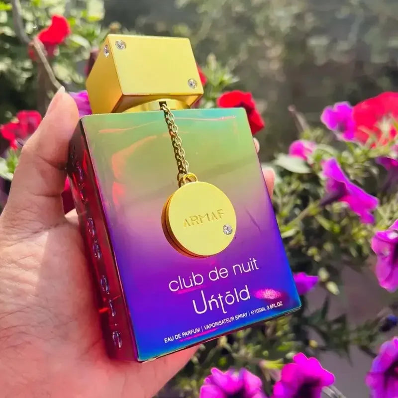 Armaf Club de Nuit Untold Eau de Parfum 3.6 oz Amber Woody Perfume Spray