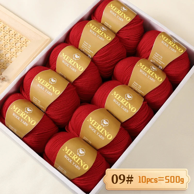 Yarn, Medium-Fine for Hand Knitting Sweaters, Scarves & Winter Hats