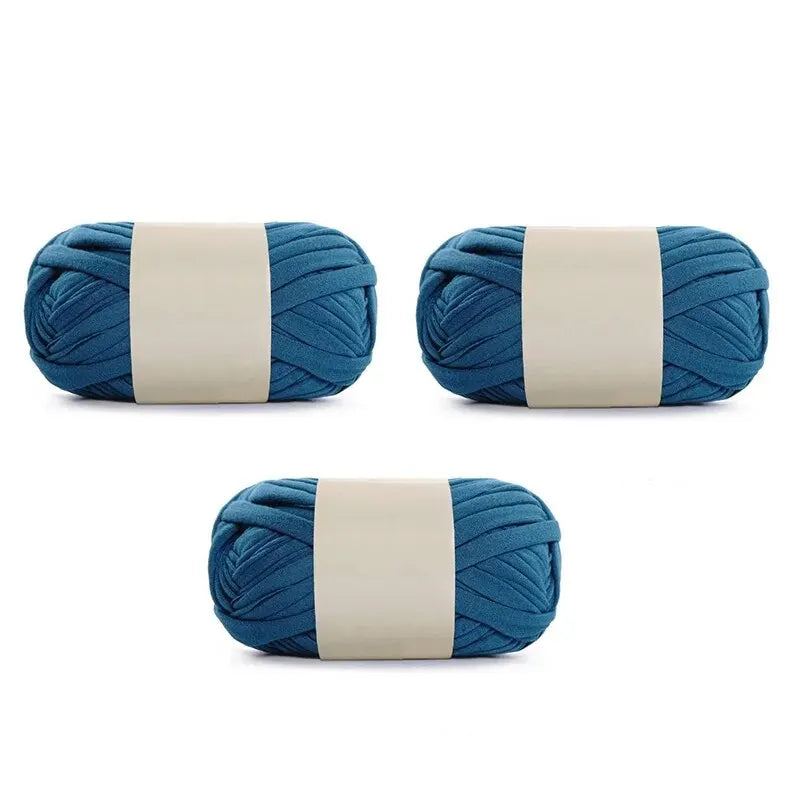 Yarn, Thick Fabric for Handmade Rugs, Bags, Toys & Slipper Crochet Crafts