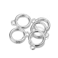 Spring Clasps Metal O-Ring Keychain Hooks DIY Jewelry Making Craft Supplies