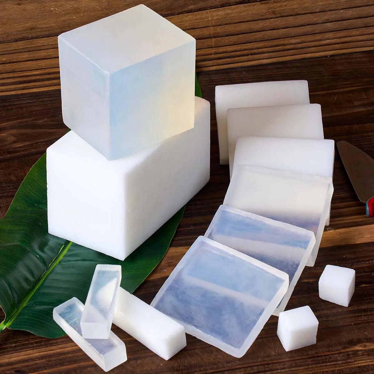 1000g Clear White Soap Base DIY Handmade Aromatherapy Soap Raw Material Glycerin for Bath Foaming Butter Craft Making Supplies