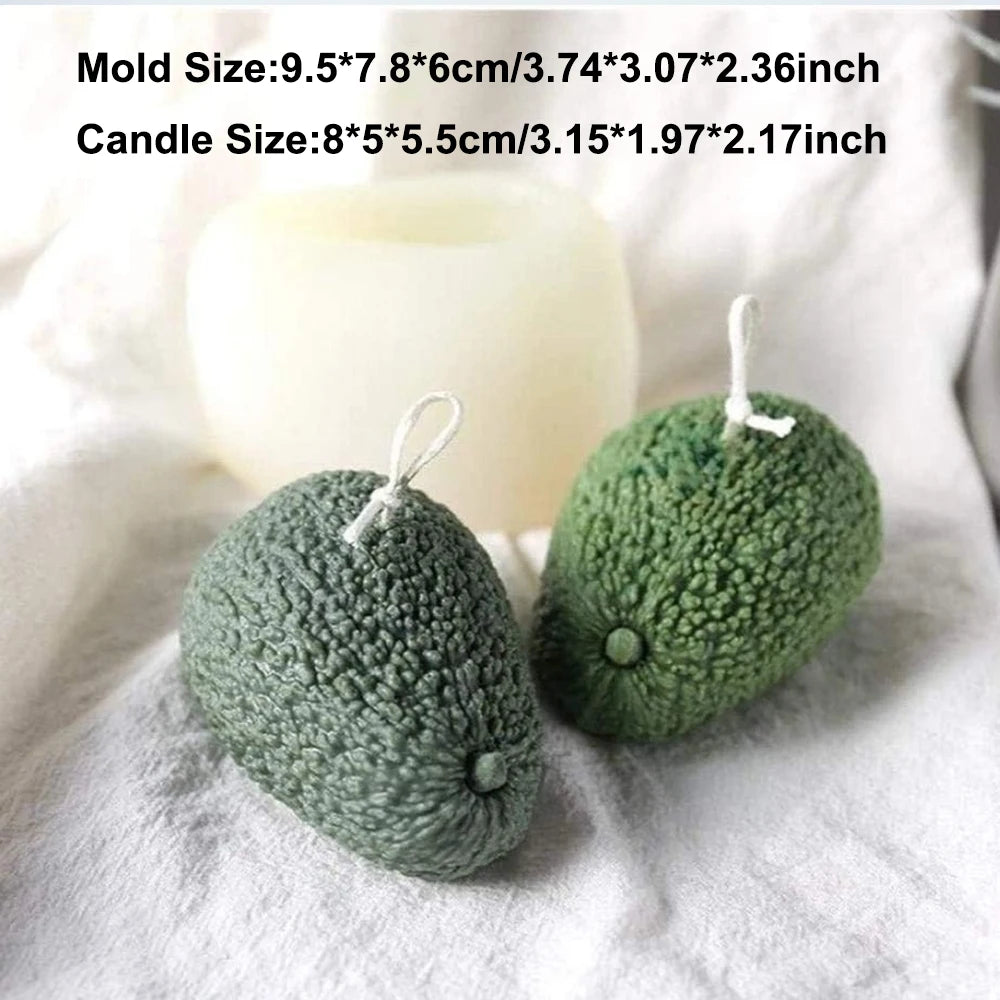 Fruit Candle Mold - Silicone 3D, 13 Designs