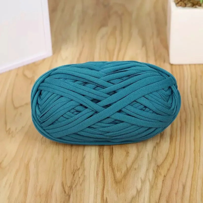 Yarn, Flat T-Shirt Style for Crochet Rugs, Bags, Slippers & Handmade Crafts