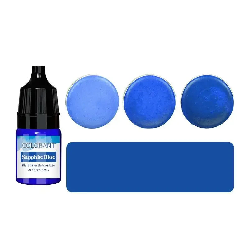 5ML Candle Wax Pigment Colorant Non-Toxic Soy Candle Wax Pigment Liquid Dye Soy Wax DIY Soap Dyes Candle Making Supplies
