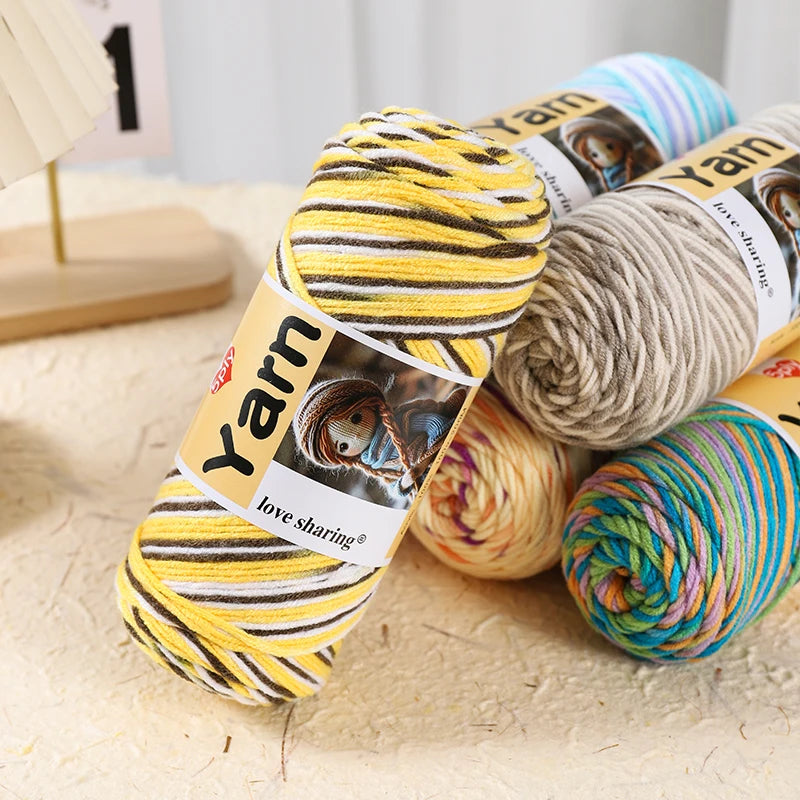 Yarn, Rainbow Gradient for Sweaters, Scarves, Hats & Handmade Blankets