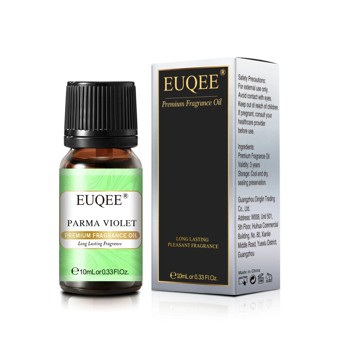 EUQEE 10ml Premium Fragrance Oil — 13 Scents for Candles, Soap & Crafts