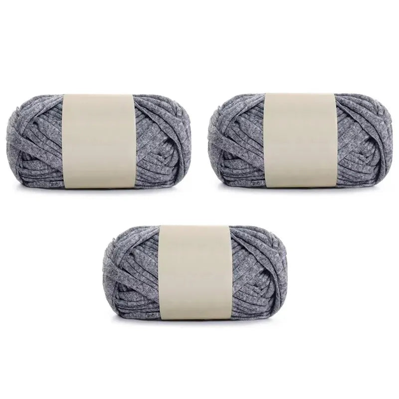 Yarn, Thick Fabric for Handmade Rugs, Bags, Toys & Slipper Crochet Crafts