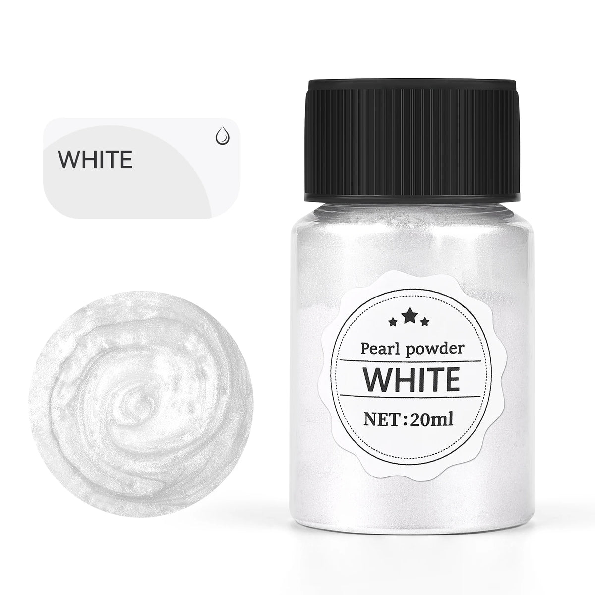 Pearlescent Mica Powder 20ml — 24 Colors for Candles, Resin & Soap