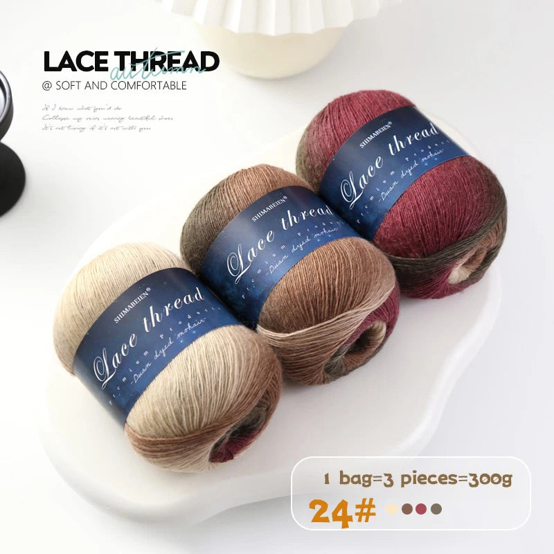 Yarn, Rainbow Gradient for Handmade Shawls, Hats, Scarves & Sweaters