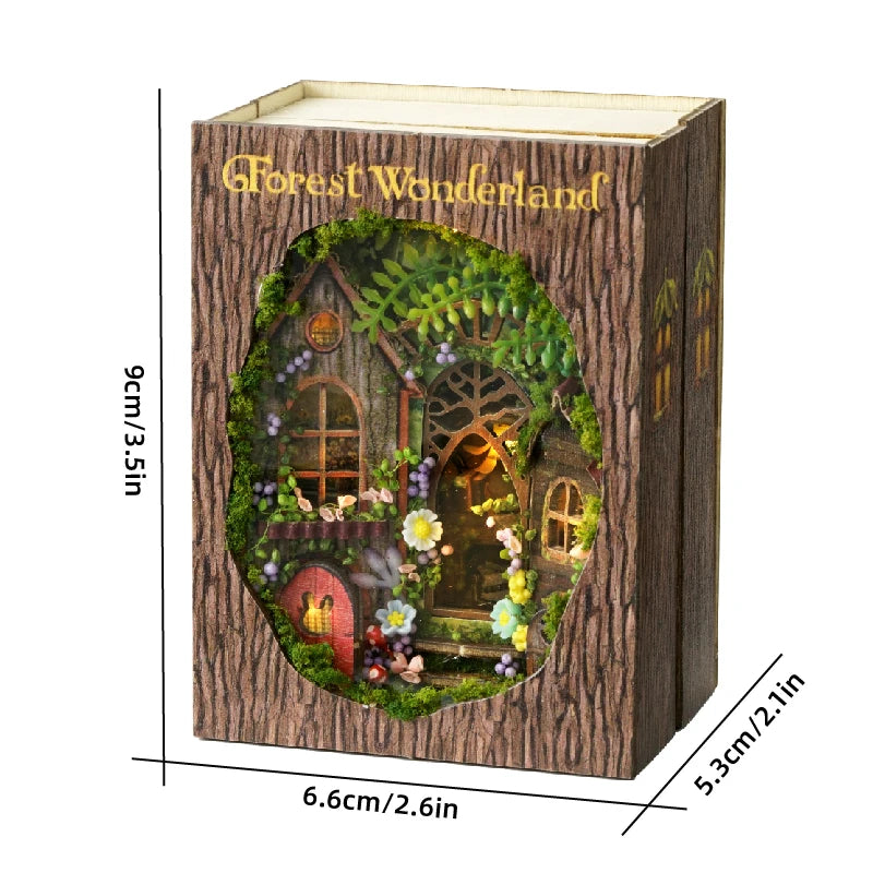 DIY Book Nook Kit Retro Premium Quality Replacement Accessory