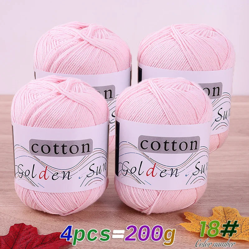 Yarn, Medium-Fine for Crochet Sweaters, Vests, Hats & Small Blankets