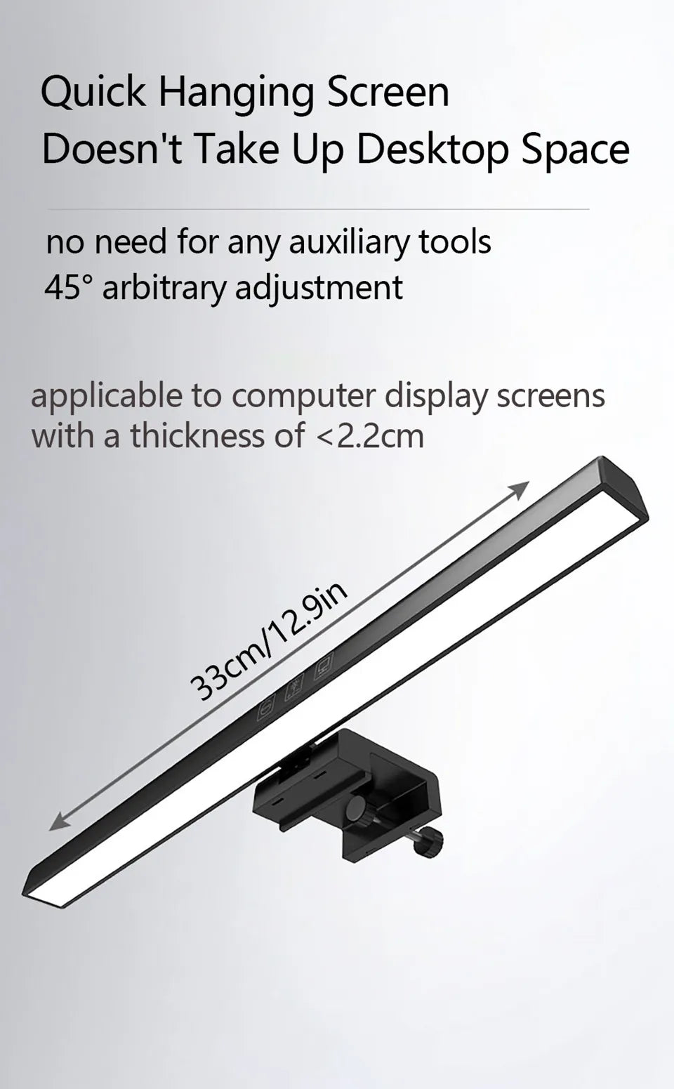 Led Monitor Light Bar Computer LED Computer Monitor Light Bar Desk Lamp