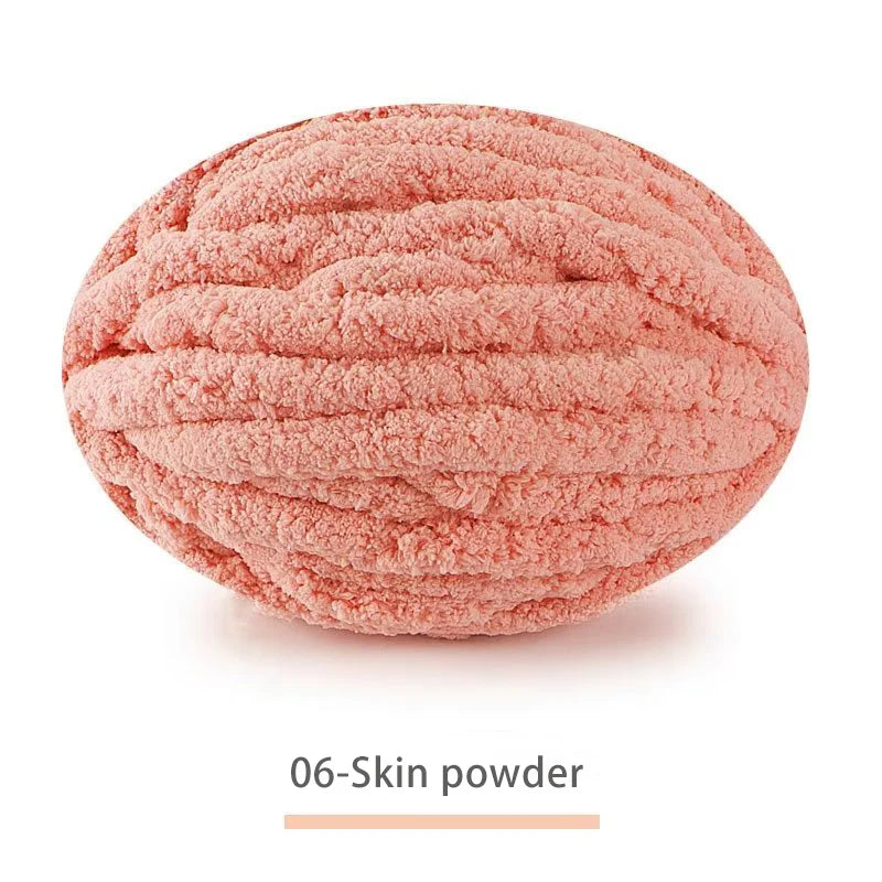 Yarn, Extra-Thick Chenille for Blankets, Cushions, Pet Beds & Cozy Crafts