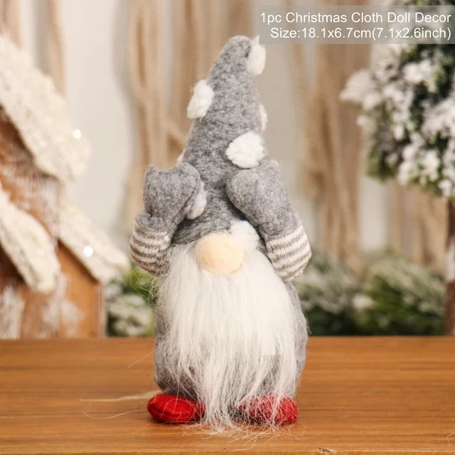 Christmas Doll Ornaments Merry Christmas Decorations For Home Xmas Decor Gifts