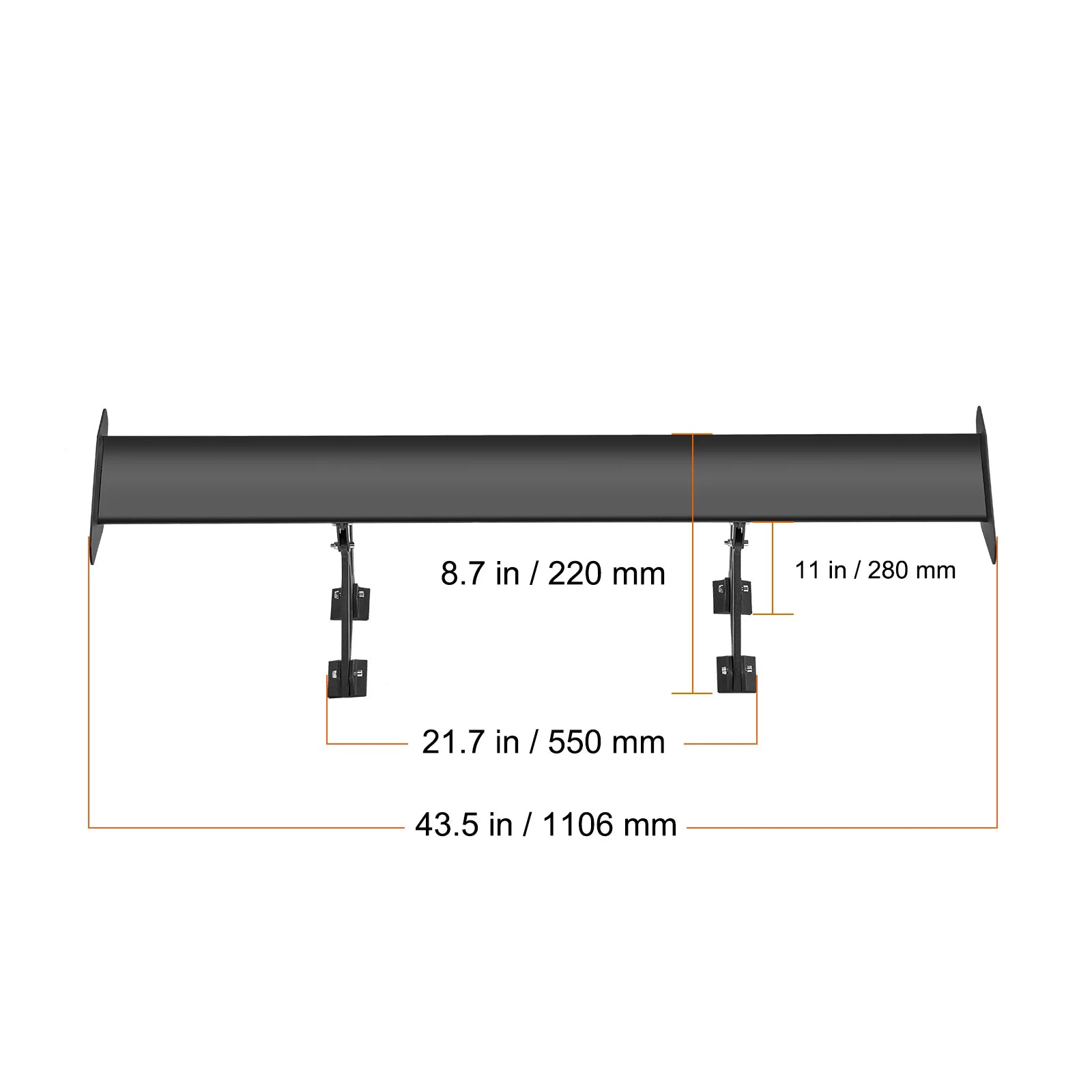 SucceBuy GT Wing Car Spoiler Premium Quality Replacement Accessory