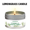 Citronella Candle Outdoor, Lemongrass Scented Candle for Patio Garden Backyard Camping Summer BBQ Party Long Lasting Home Decor