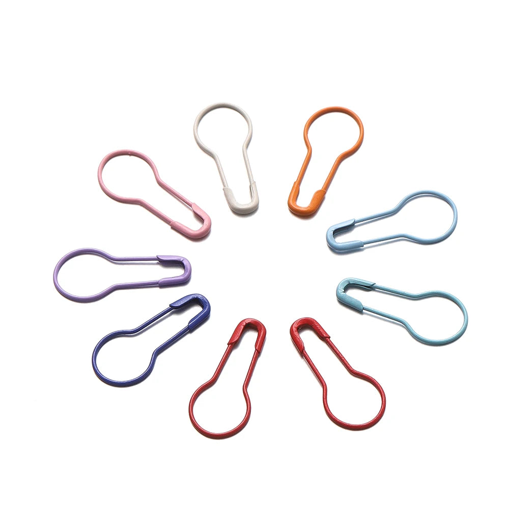 Safety Pins Colorful Gourd Shape Paper Clip Sewing Tools Metal Craft Supplies
