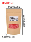 200g Color Soap Base DIY Aromatherapy Glycerin Soaps Rose Lavender Goat Milk Soap Making Supplies for Mild Bath Foaming Butter