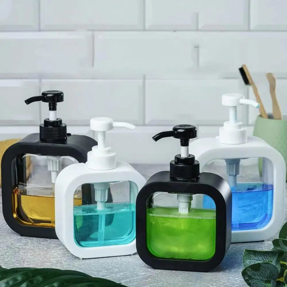 Soap Dispenser Empty Refillable Bathroom Lotion Pump Bottle