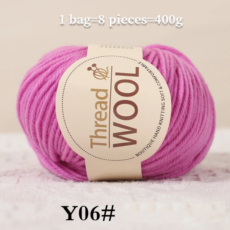 Yarn, Medium-Thick for Sweaters, Scarves, Gloves, Socks, Shawls & Coats