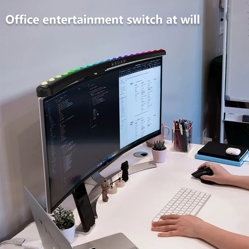 Computer Monitor Light Bar RGB LED Computer Monitor Light Bar Desk Lamp