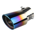 2.5" Stainless Steel Exhaust Muffler Tip | Universal Fit, 6 Finishes