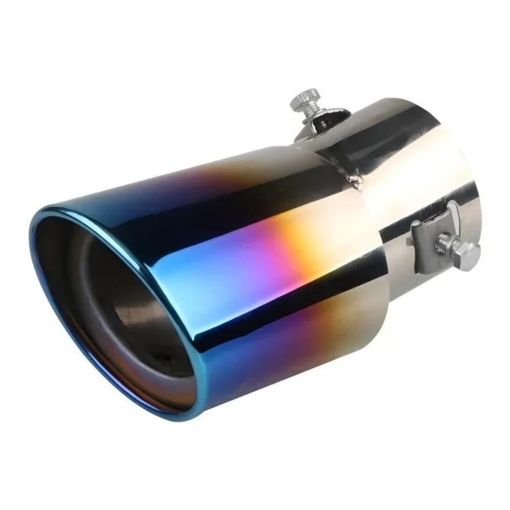 2.5" Stainless Steel Exhaust Muffler Tip | Universal Fit, 6 Finishes
