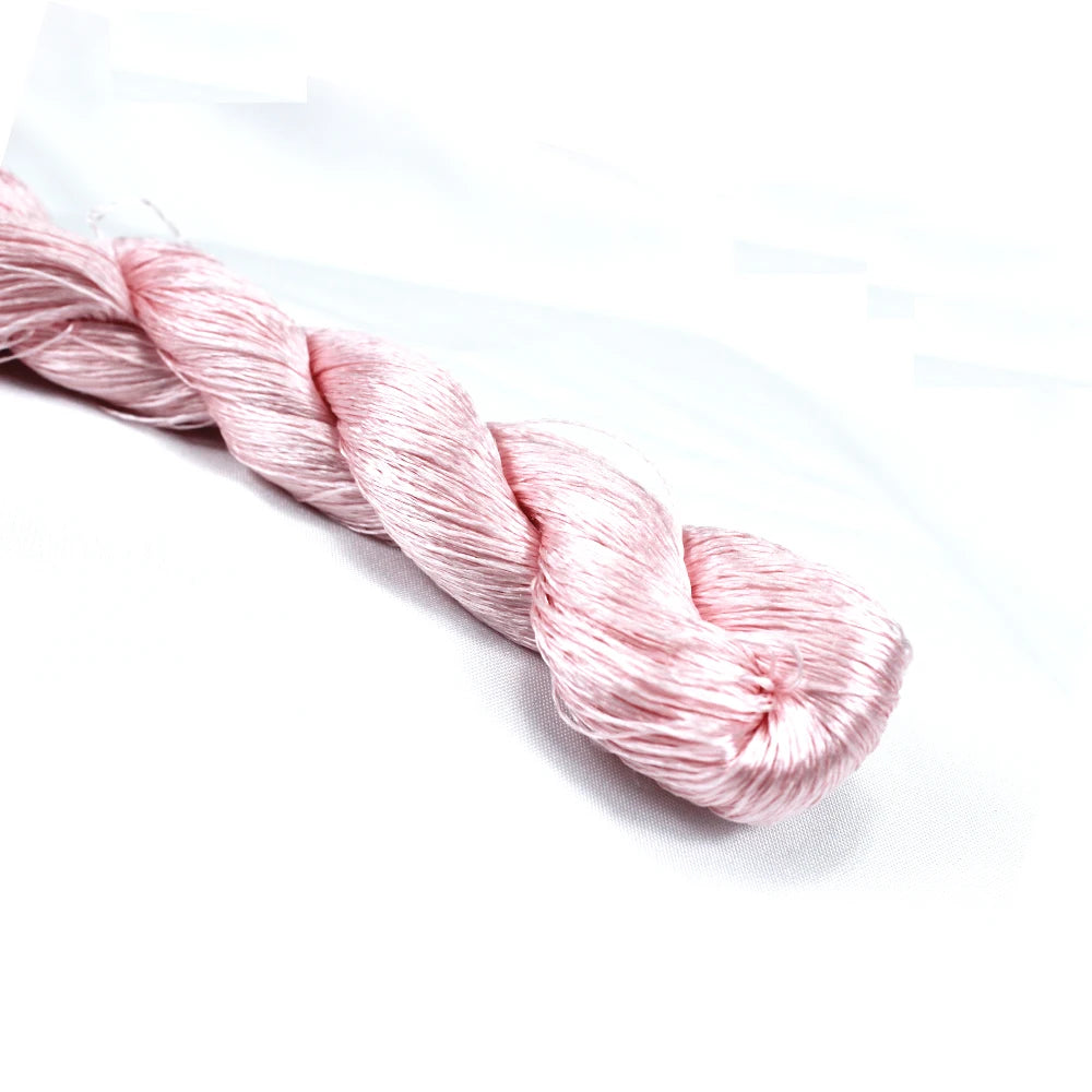 Embroidery Thread, Pink Gradient Colors for Hand Embroidery & Cross-Stitch