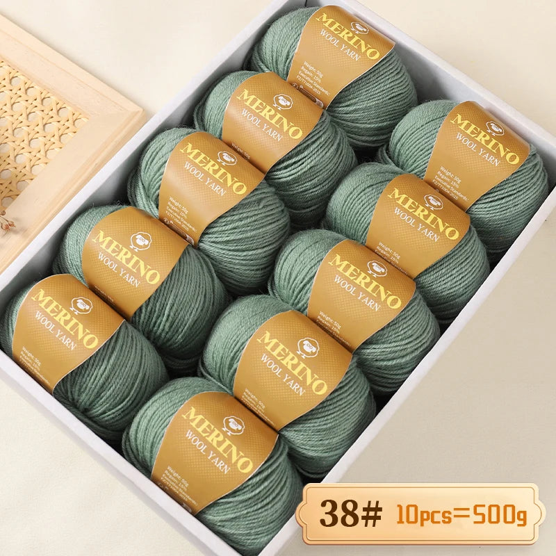 Yarn, Medium-Fine for Hand Knitting Sweaters, Scarves & Winter Hats