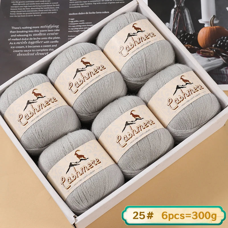 Yarn, Fine for Hand Knitting Sweaters, Scarves, Hats & Winter Accessories
