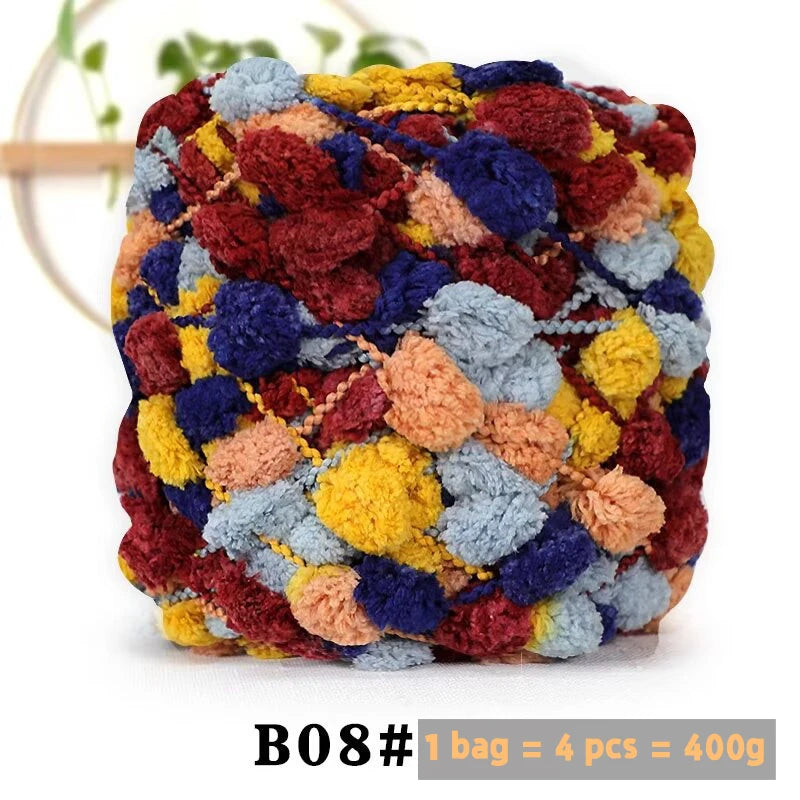 Yarn, Textured for Throw Blankets, Cushions, Rugs & Cozy Handmade Crafts