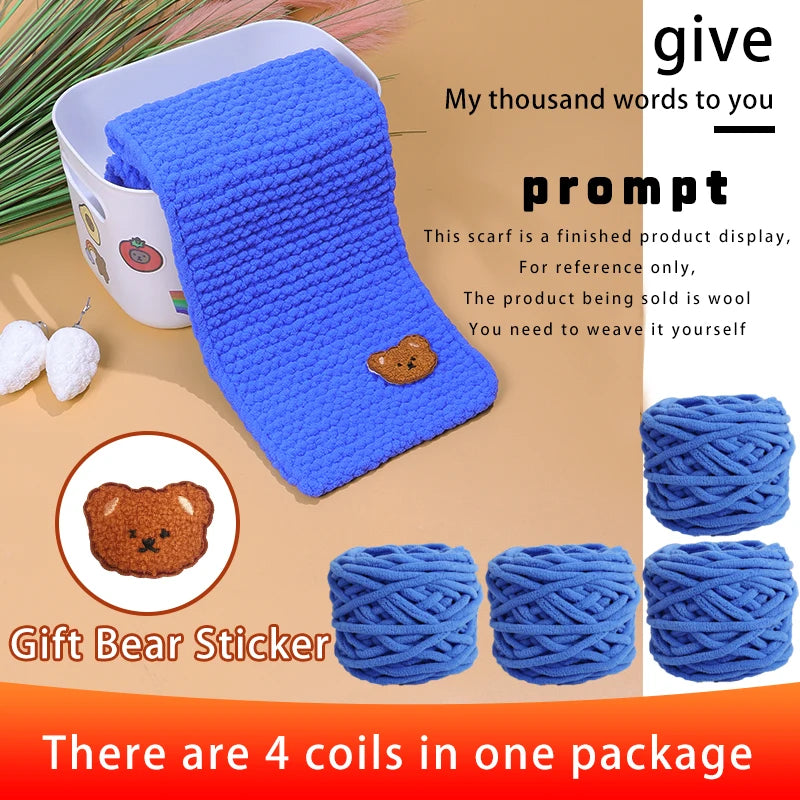 Yarn Pack for Handmade Scarves, Knitting Projects & Thoughtful Craft Gifts