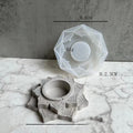 3D Lotus Silicone Mold — Candlestick, Planter & Storage Box, Resin & Cement