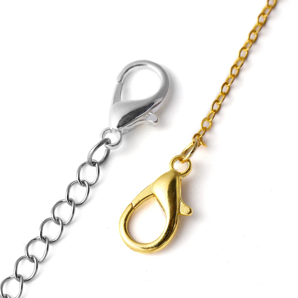Lobster Clasps Metal Bracelet Necklace Connectors DIY Jewelry Making