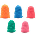 Finger Protectors, Silicone Thimble Sleeves for Embroidery & Sewing Crafts