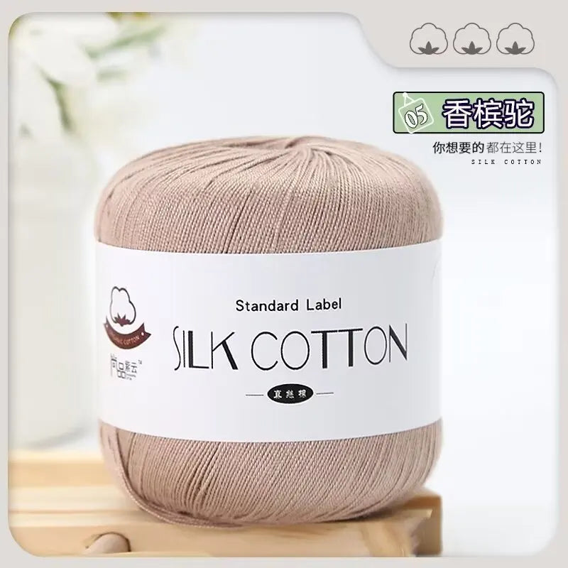 Yarn, Fine Lace for Openwork Shawls, Sweaters, Hats & Handmade Crochet