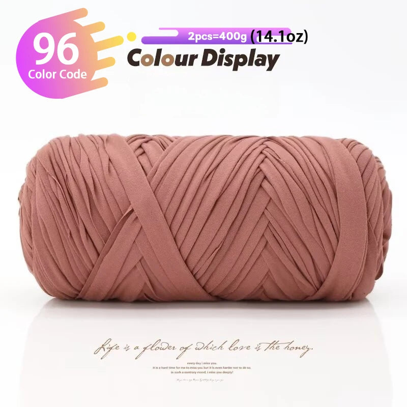 Yarn, Fabric Strip for Handmade Bags, Slippers, Hats & Storage Baskets