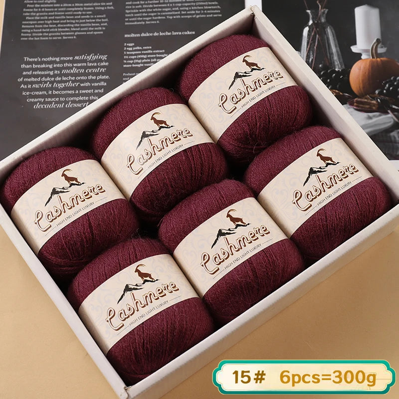 Yarn, Fine for Hand Knitting Sweaters, Scarves, Hats & Winter Accessories