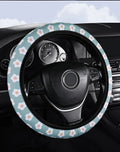 Car Steering Wheel Cover Flowers Steering Wheel Cover Anti-Slip Comfort