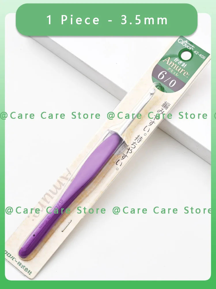 Crochet Hook, Clover Amure for Handmade Yarn Crafts & Needlework Projects