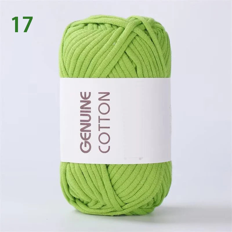 Yarn, Hollow Cord for Crochet Shoes, Scarves, Bags, Hats & Blanket Crafts