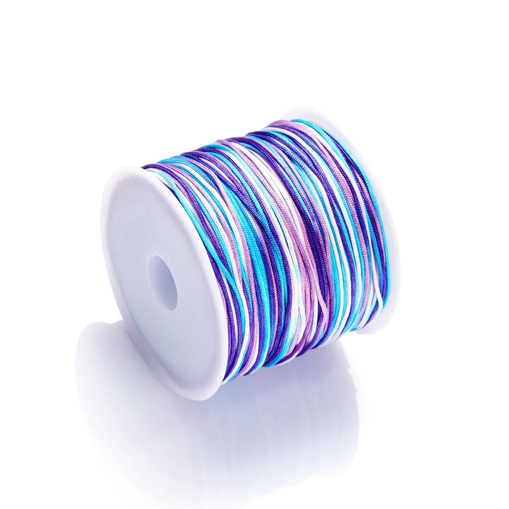 Nylon Beading Cord Chinese Knot Tassel Thread Roll DIY Jewelry Making