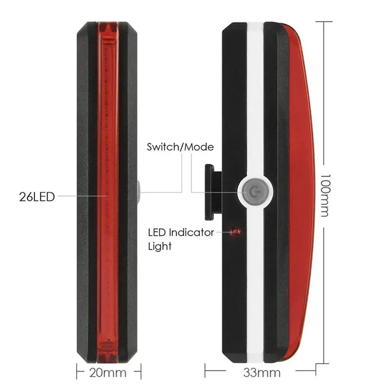 BUCKLOS Bike Light COB Front Premium Quality Replacement Accessory