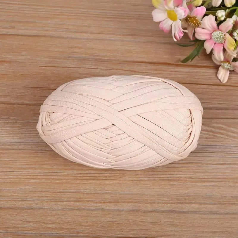 Yarn, Flat T-Shirt Style for Crochet Rugs, Bags, Slippers & Handmade Crafts