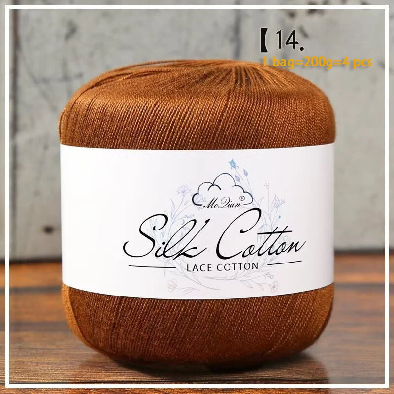 Yarn, Fine for Crochet Shawls, Openwork Sweaters, Summer Hats & Knitwear