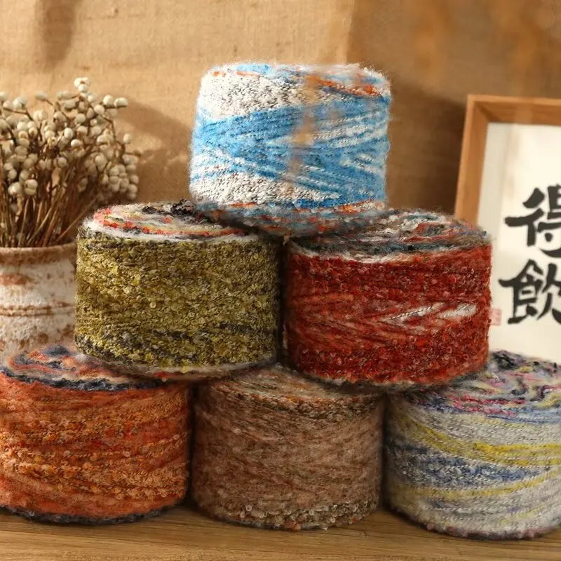 Yarn, Painterly Rainbow Gradient for Sweaters, Coats, Gloves & Scarves